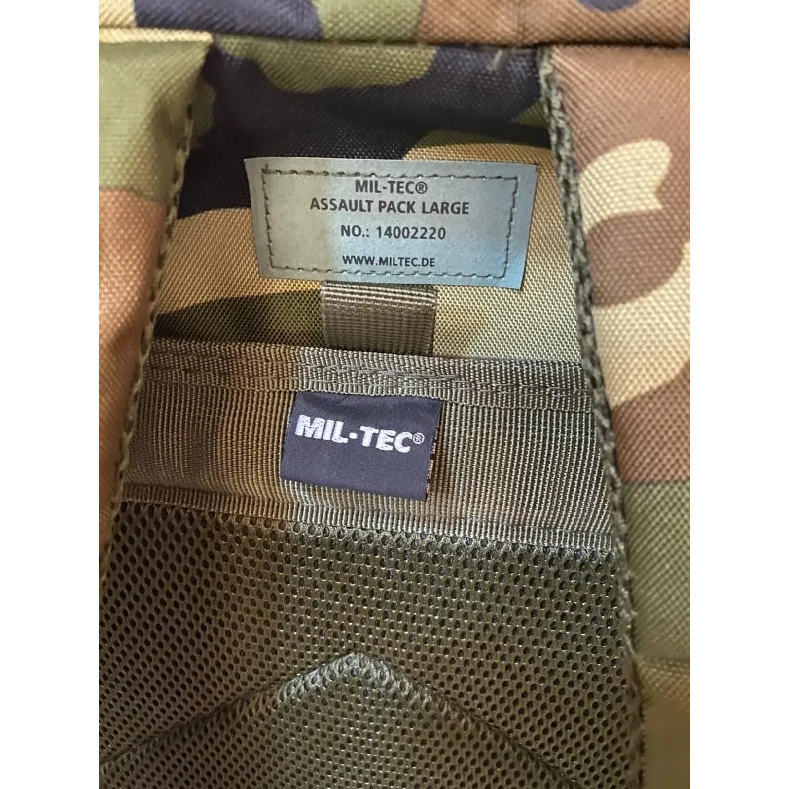 Тактичний рюкзак MiL-Tec 40л оригінал Німеччина — фото 6
