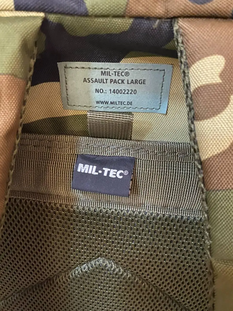 Тактичний рюкзак MiL-Tec 40л оригінал Німеччина - Зображення 6