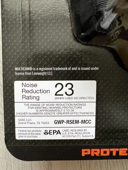 Оригінал USA активні навушники Walker's Razor Tacti-Grip Electronic Muff - Зображення 6