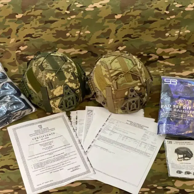 Шолом кевларовий 3А Sestan Busch BK-ACH-HC оригінал + чохол