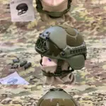 Шолом кевларовий 3А Sestan-Busch Helmet BK-ACH GEN II оригінал з чохлом