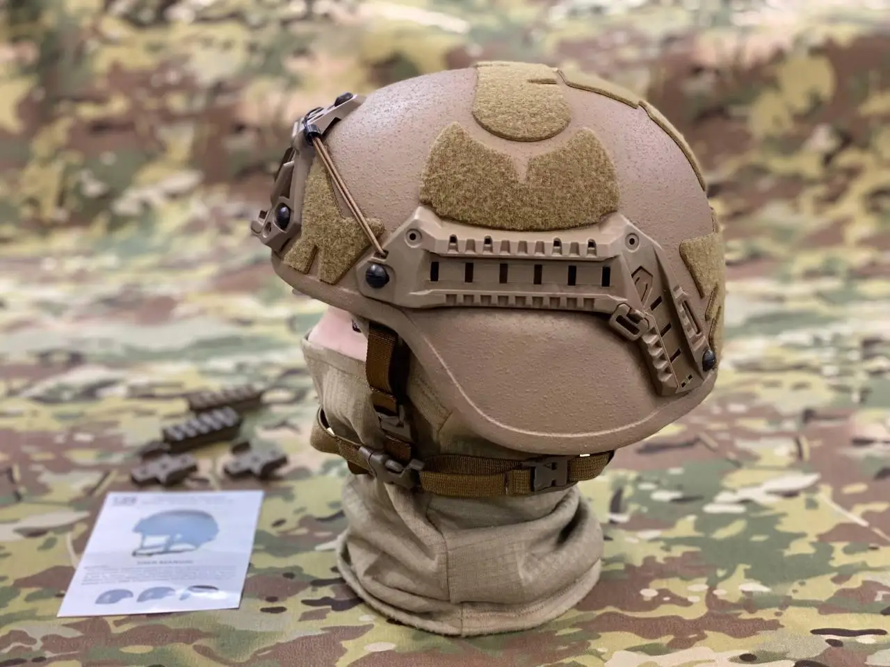 Шолом кевларовий 3А Sestan-Busch Helmet BK-ACH GEN II оригінал з чохлом - Зображення 5
