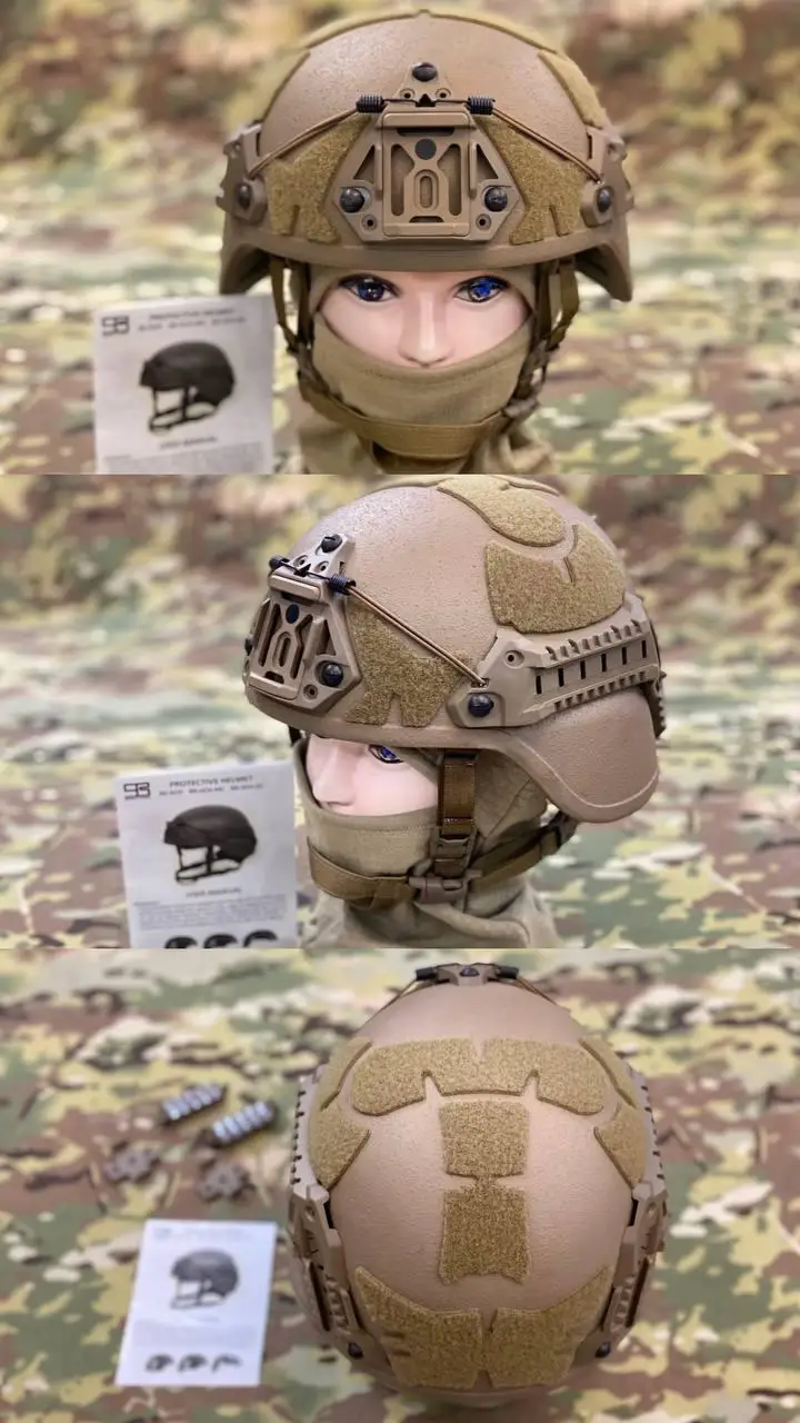 Шолом кевларовий 3А Sestan-Busch Helmet BK-ACH GEN II оригінал з чохлом